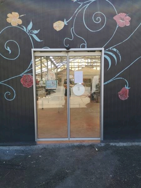 SNAF - Mise en place d'une porte automatique à 2 parties coulissantes